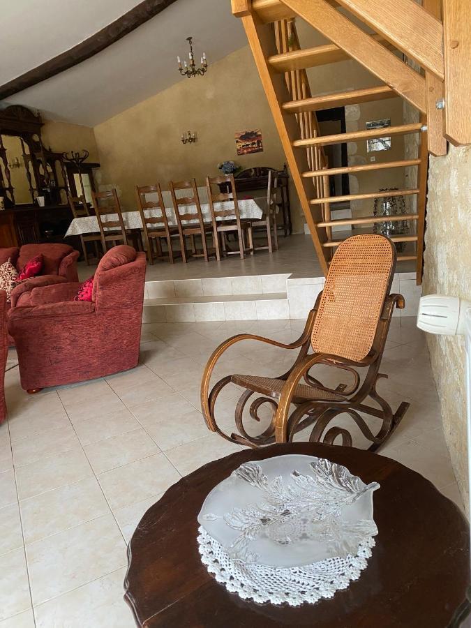 Gite 3 Etoiles Avec Piscine Dordogne Minzac ภายนอก รูปภาพ