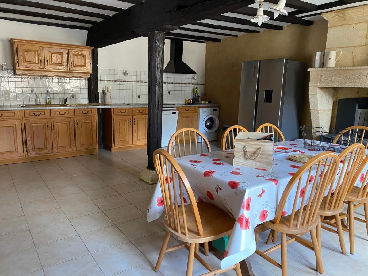 Gite 3 Etoiles Avec Piscine Dordogne Minzac ภายนอก รูปภาพ